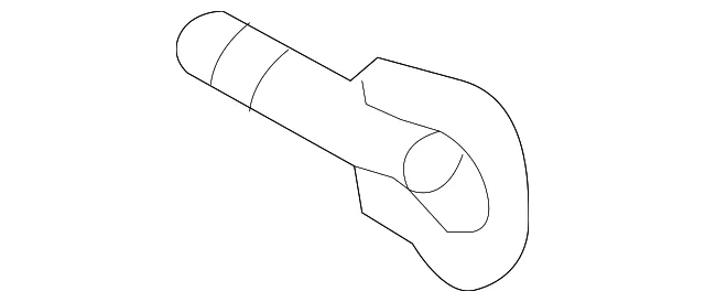 Tow Hook - Mazda (NE51-50-EJ0A)