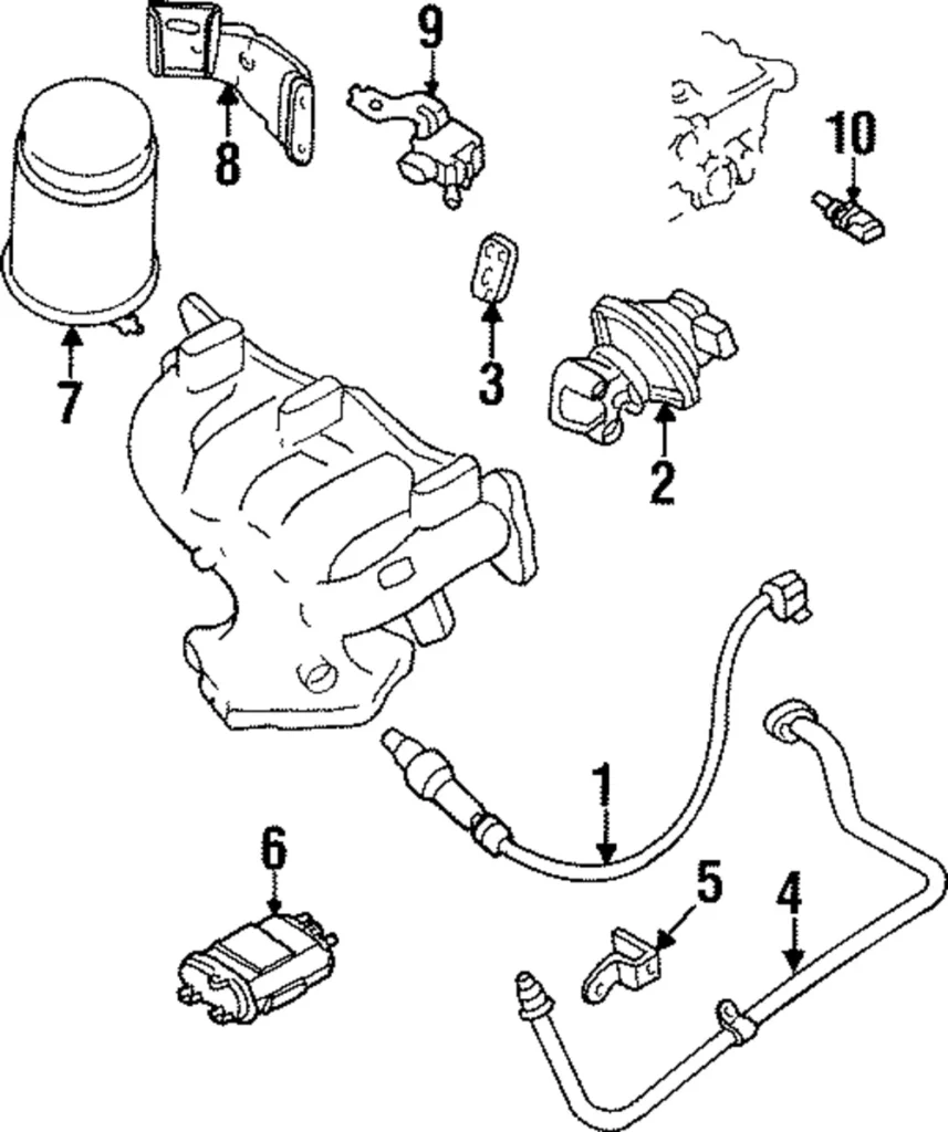 Vapor Canister - Mazda (Z5A8-13-96Z)