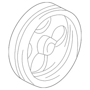 Pulley - Mazda (GD7A-32-620)
