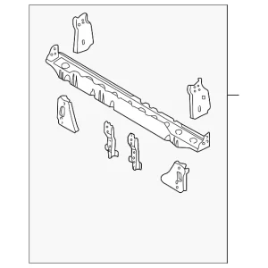 Lower Tie Bar - Mazda (LC62-53-16XH)