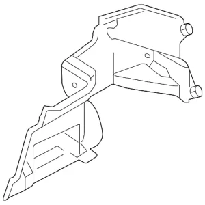 Side Trim Panel - Mazda (F151-68-850B)