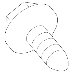 Striker Screw - Mazda (9978-60-816B)