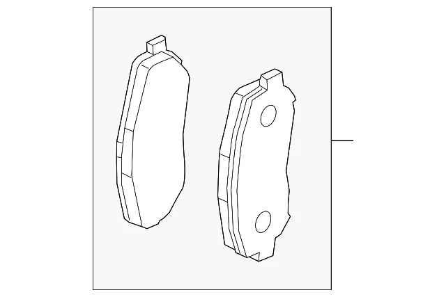 Brake Pads - Mazda (VAY0-33-28ZA)