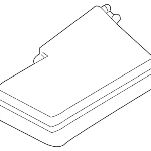 Fuse Box Cover - Mazda (BP4K-66-761G)