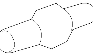 Washer Hose Joint - Mazda (DB05-67-502)