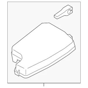 Fuse Box Cover - Mazda (GBEF-66-76YB)