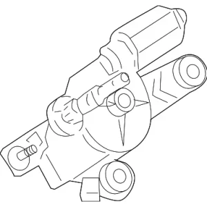 Rear Motor - Mazda (BP4K-67-450A)
