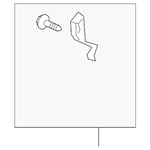 HVAC Blend Door Link - Mazda (GK3J-61-B20)