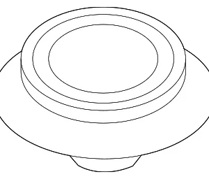 Quarter Panel Hole Cover - Mazda (B001-56-051)