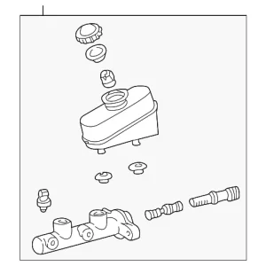Master Cylinder - Mazda (1F21-49-720)