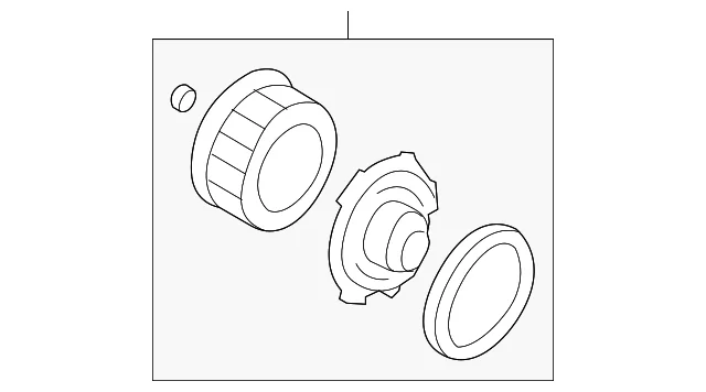 Blower Motor - Mazda (BP4K-61-B10)