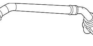Air Inlet Pipe - Mazda (PXFV-13-24XB)
