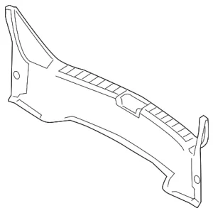 Rear Panel Trim - Mazda (GS3L-68-89XC-02)