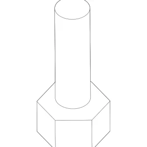 Mount Bolt - Mazda (9XG0-16-279L)