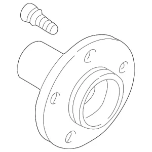 Wheel Hub - Mazda (EC01-33-060C)