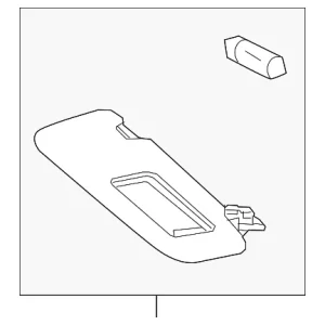 Sun-Visor - Mazda (GJS1-69-320D-75)