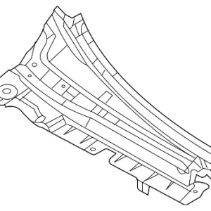 Cowl Grille - Mazda (DN4J-50-7R0)