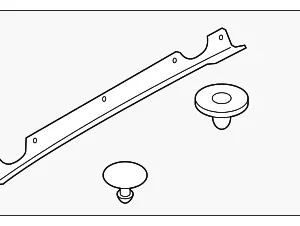 Upper Weather-Strip - Mazda (TK49-62-76YE)