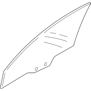 Door Glass - Mazda (GS3L-58-511B)