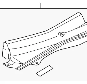 Cowl Grille - Mazda (DF71-50-7R0E)