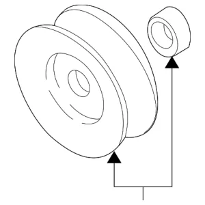 Pulley - Mazda (FS05-18-W11)