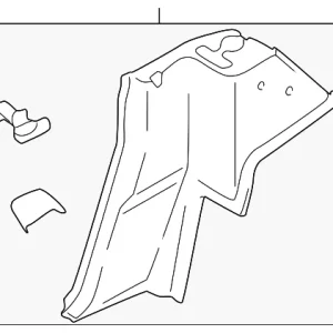 Quarter Trim - Mazda (NC10-68-550C-00)