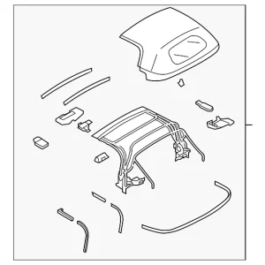 Top Assembly - Mazda (NG91-R1-610M-16)