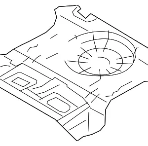 Rear Floor Pan - Mazda (EGY1-53-710B)