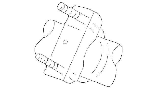 Stabilizer Bar Mount Bracket - Mazda (ZZP0-28-152)