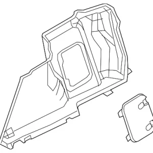 Trunk Side Trim - Mazda (BHN1-68-850A)