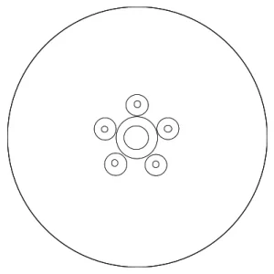 Wheel, Alloy - Mazda (9965-32-6560)