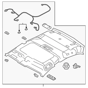 Headliner - Mazda (BCKB-68-03ZH-75)