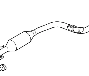 Catalytic Converter - Mazda (L520-20-55XB)