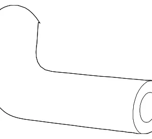 Reservoir Hose - Mazda (1FAB-32-471)