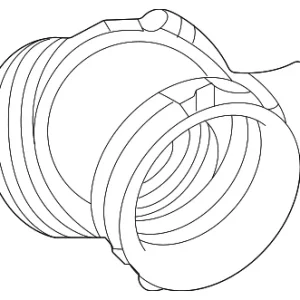 Air Hose - Mazda (PXFV-13-221)