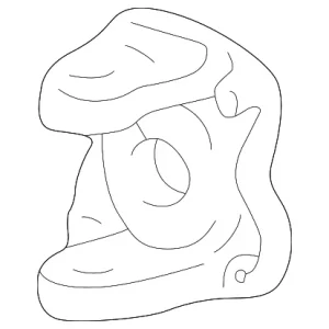 Drive Shaft Flange Yoke - Mazda (ZZM2-25-021)