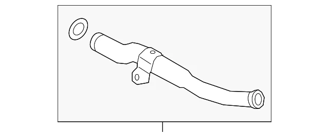 Engine Coolant Pipe - Mazda (PX9S-15-190)
