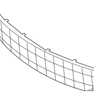 Lower Grille - Mazda (BN8F-50-1T1A)