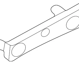Reinforcement Bracket - Mazda (BJ0J-50-AB0)