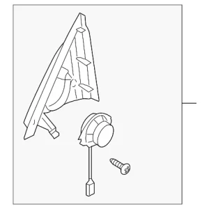 Mirror Trim - Mazda (F152-69-11YC)