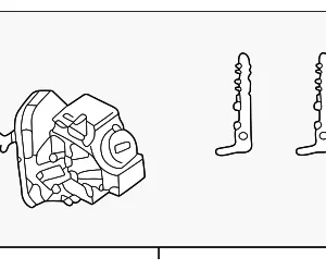 Cylinder & Keys - Mazda (DNY0-76-220)