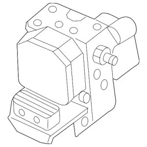ABS Control Unit - Mazda (F1Y1-43-7A0)