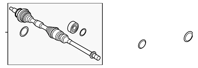 Axle Assembly - Mazda (GDC4-25-50X)