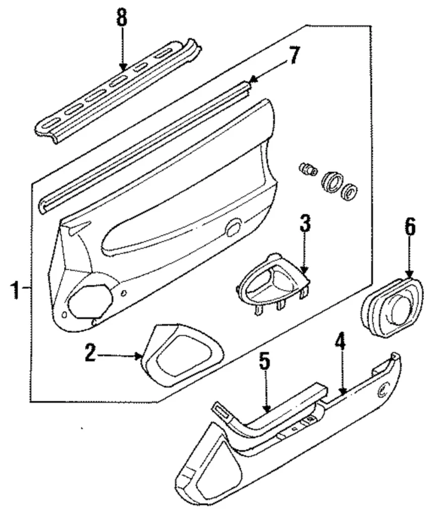 Pocket - Mazda (GA2A-68-4N0C-02)