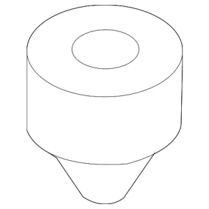 Lower Cover Rubber Mount - Mazda (LF50-13-323)