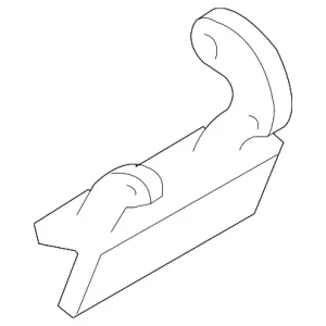 Handle, Outside - Mazda (C235-62-412A)