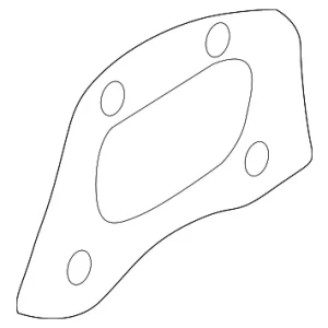 Water Outlet Gasket - Mazda (FS02-15-169)