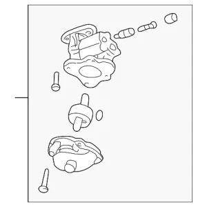 Oil Pump - Mazda (1F22-14-100)