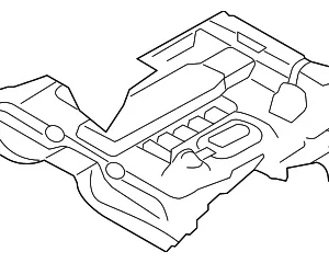 Center Floor Pan - Mazda (C235-53-711A)