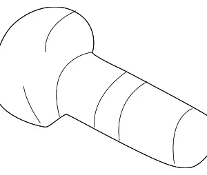 Wheel Stud - Mazda (J00Y-33-062)